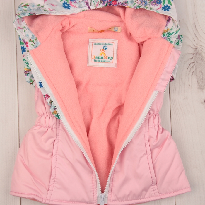 Жилет для девочки "ОЧАРОВАНИЕ", рост 92 см, цвет розовый 8 вида 27_М