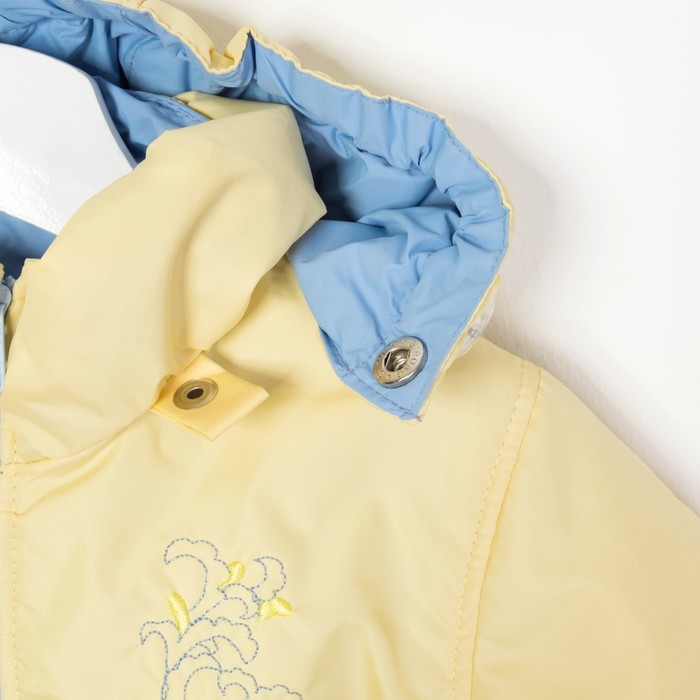 Куртка для девочки "РОМАНТИКА", рост 80 см, цвет лимонный 5 вида 01_М