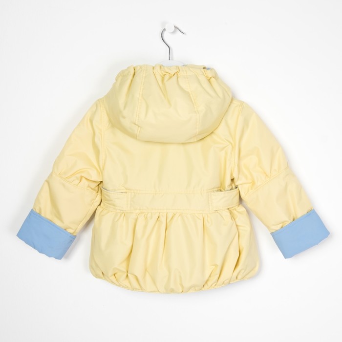 Куртка для девочки "РОМАНТИКА", рост 80 см, цвет лимонный 5 вида 01_М