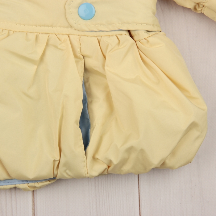 Куртка для девочки "РОМАНТИКА", рост 80 см, цвет лимонный 5 вида 01_М