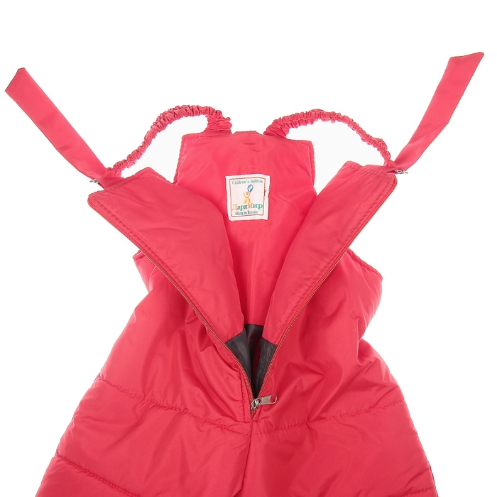 Полукомбинезон для девочки "КАНАДА", рост 122 см, цвет красный 9 вида 46
