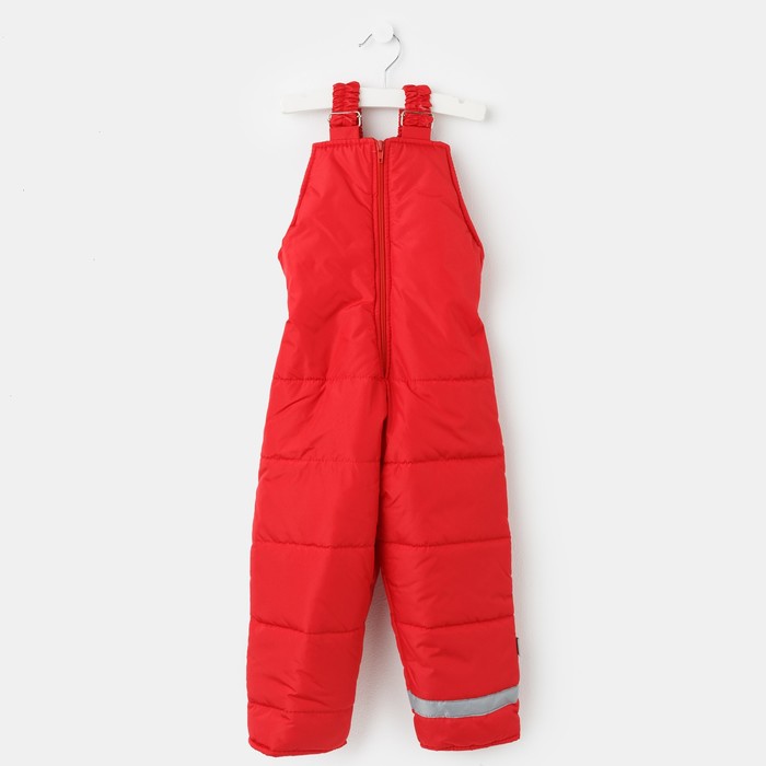 Полукомбинезон детский "КАНАДА", рост 92 см, цвет красный 9 вида 46_М
