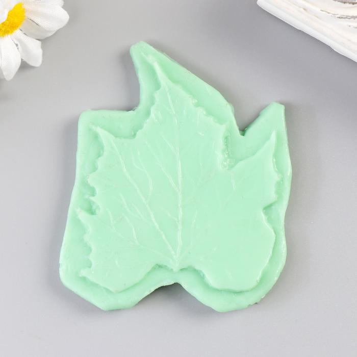 Молд пластик st-0095 "Кленовый лист средний"