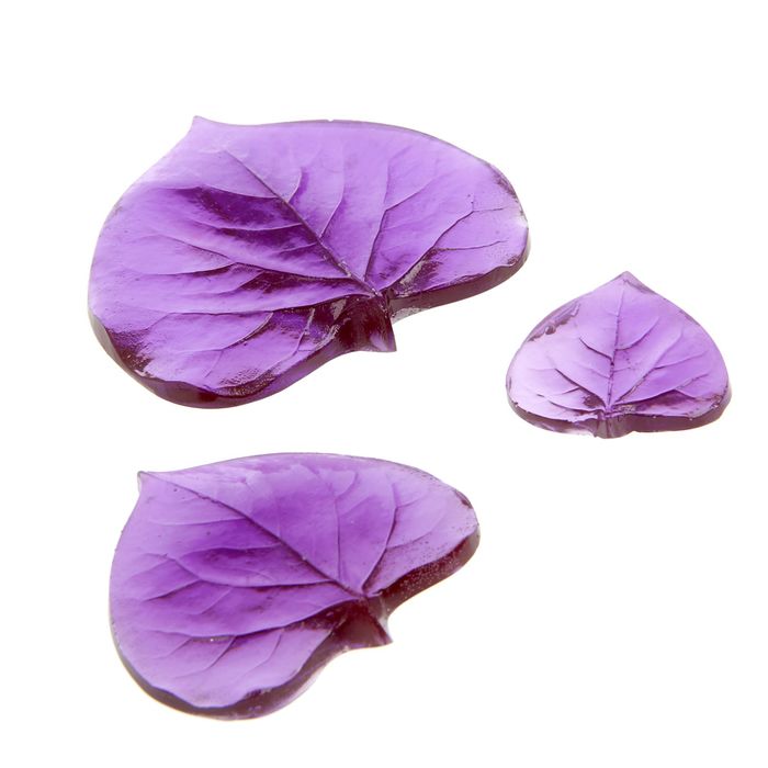 Молд пластик st-0171 "Лист сирени" (набор 3 шт.)