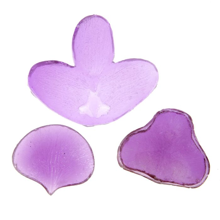 Молд пластик st-0075 "Лист каттлея" (набор 3 шт.)