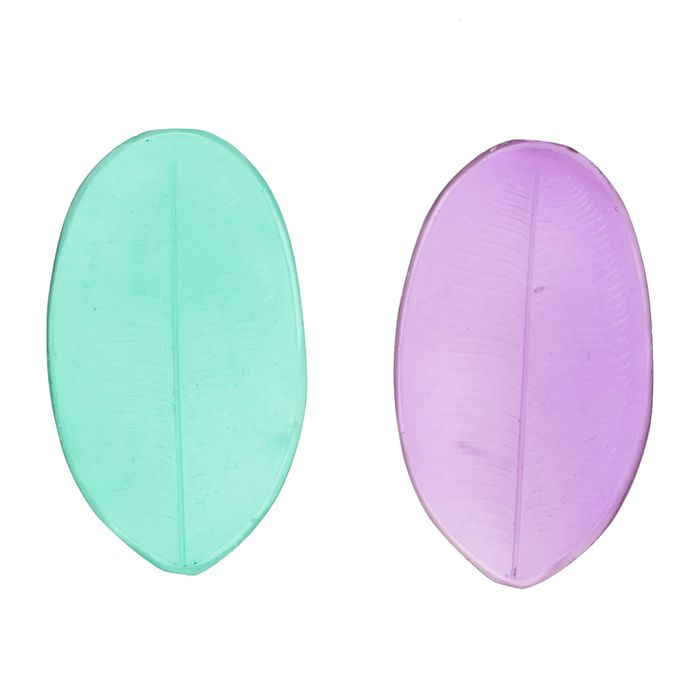 Молд пластик st-0158 "Лист банана средний" МИКС