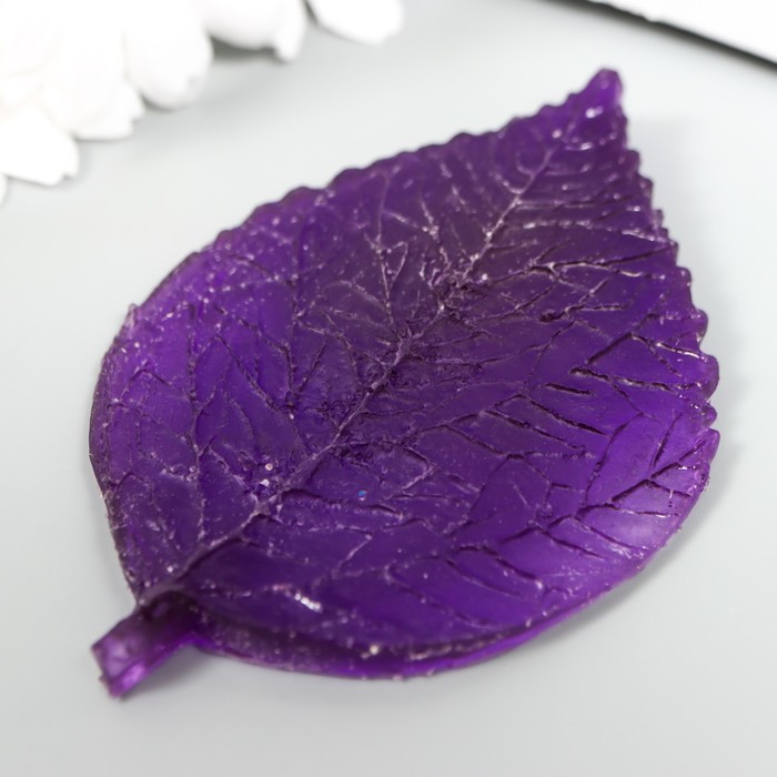 Молд пластик st-0159 "Лист гибискуса"