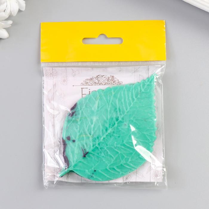 Молд пластик st-0159 "Лист гибискуса"