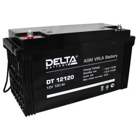 

Аккумуляторная батарея Delta DT12120, 12 В, 120 А/ч