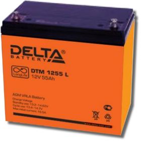 

Аккумуляторная батарея Delta DTM1255 L, 12 В, 55 А/ч