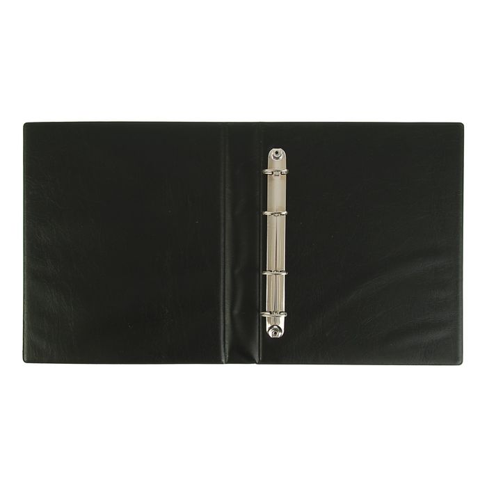 Альбом для монет на кольцах Оптима 230х265мм, входит до 20 листов, обложка иск.кожа, "Герб", микс