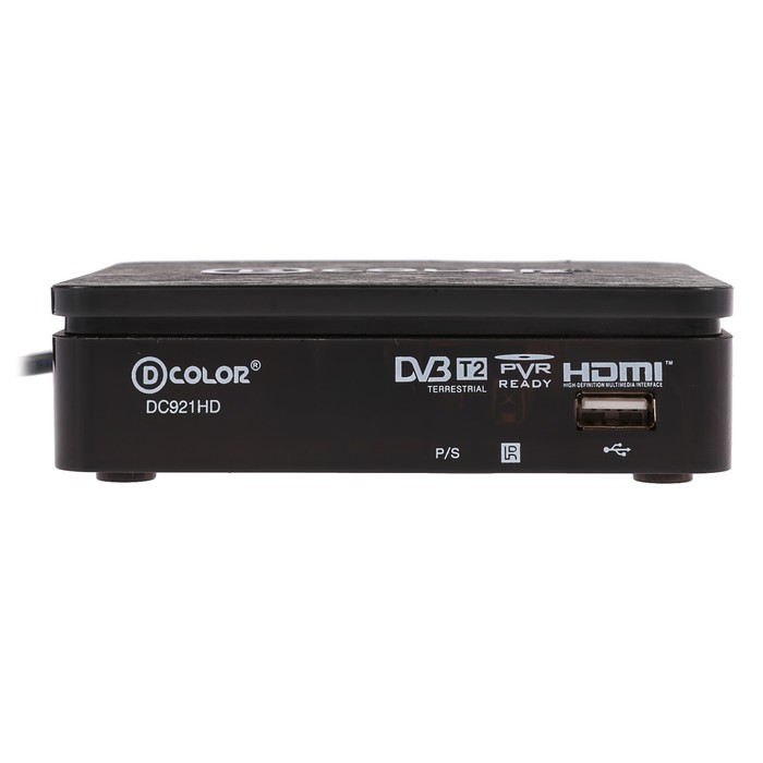 Цифровой эфирный тюнер D-COLOR DC921HD, HDMI, USB