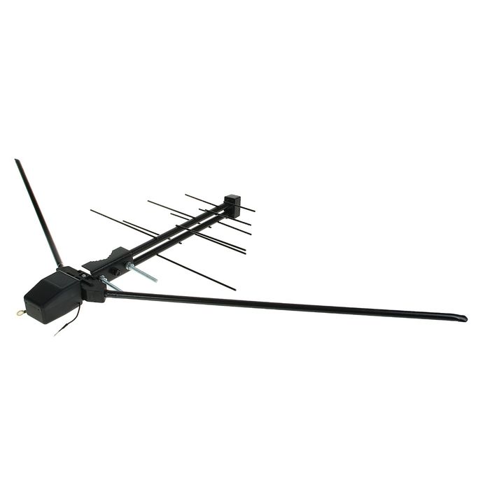 Антенна D-COLOR DCА-719А, наружная, активная, 21.5 / 25 дБ, 5 В, DVB-T2, аналог