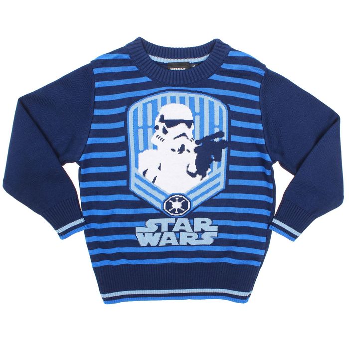 Джемпер для мальчика "Звёздные войны", рост 104 см (60), цвет синий