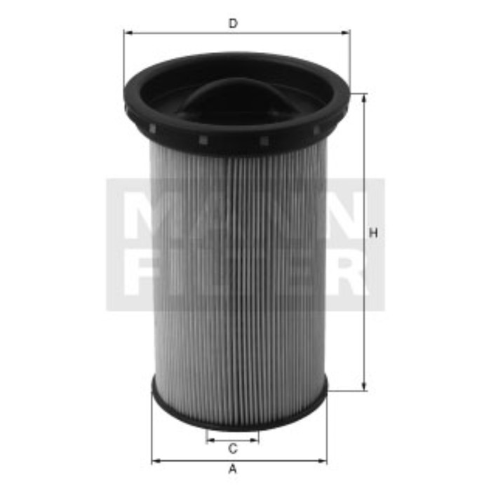 Фильтр топливный MANN-FILTER PU7005