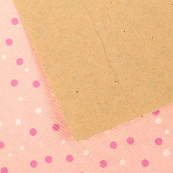 Набор самоклеящихся тканей "Нежность розового", 21 х 29,5 см