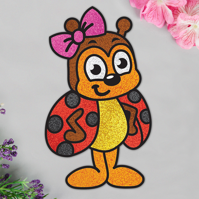 Фреска для самых маленьких "Чудесный день!" + блёстки