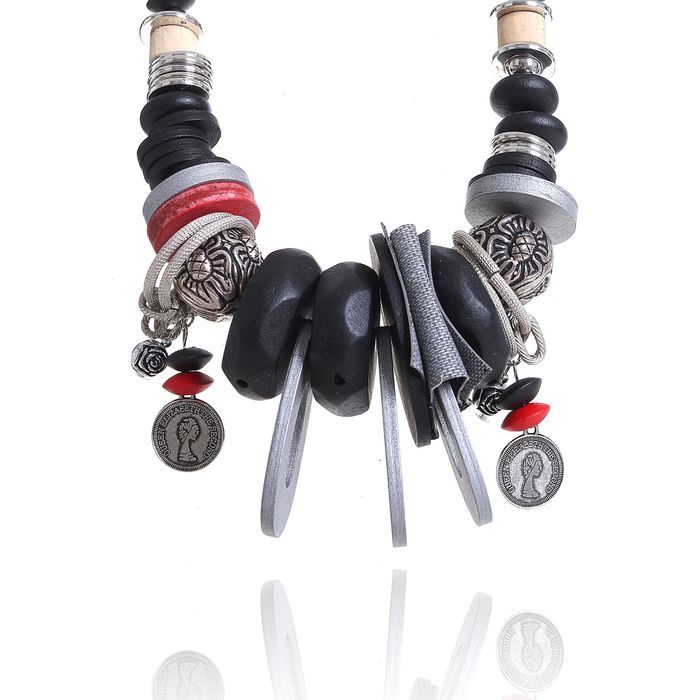 Колье "Модерн" крупное, цветное