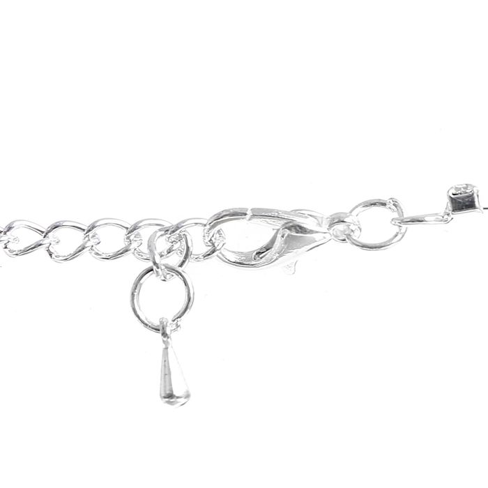 Набор 2 предмета: серьги, колье "Жемчужный блеск" каскад, цвет белый в серебре