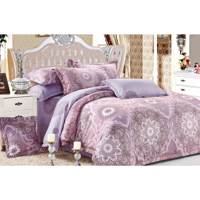 Постельное бельё "Этель" 2 сп. Мексиканский узор, размер 180х210 см, 220х240 см, 50х70 ± 3 см - 2 шт.