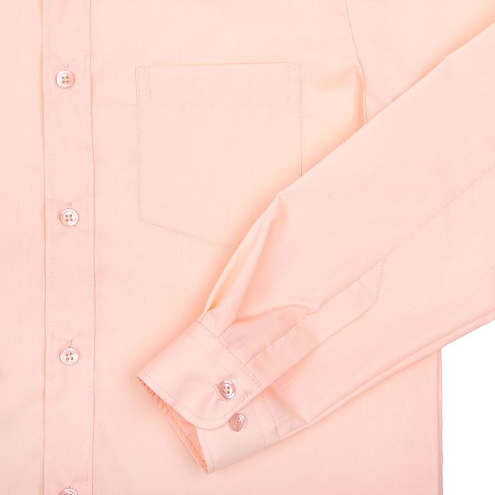 Сорочка для мальчика, рост 146-152 см (34), цвет персик 181Б