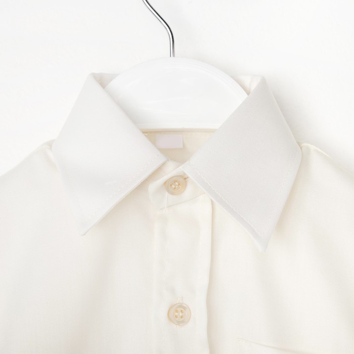 Сорочка для мальчика, рост 86 см (25), цвет ваниль 181_М