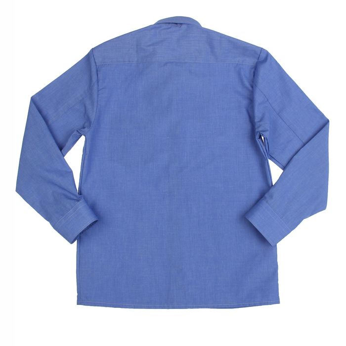 Сорочка для мальчика, нарядная с галстуком, рост 110-116 см (28), цвет океан 1181