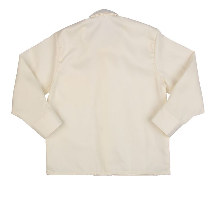 Сорочка для мальчика, нарядная с галстуком, рост 122-128 см (30), цвет ваниль 1181А