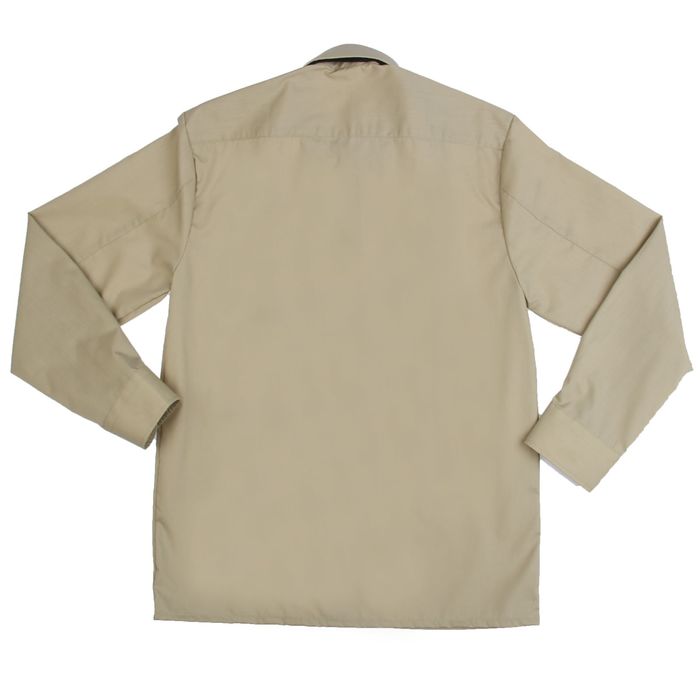 Сорочка для мальчика, нарядная с галстуком, рост 110-116 см (28), цвет оливковый 1181