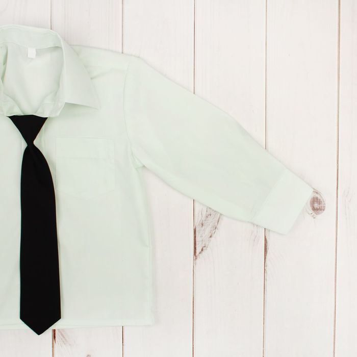 Сорочка для мальчика, нарядная с галстуком, рост 86 см (25), цвет салатовый 1181_М