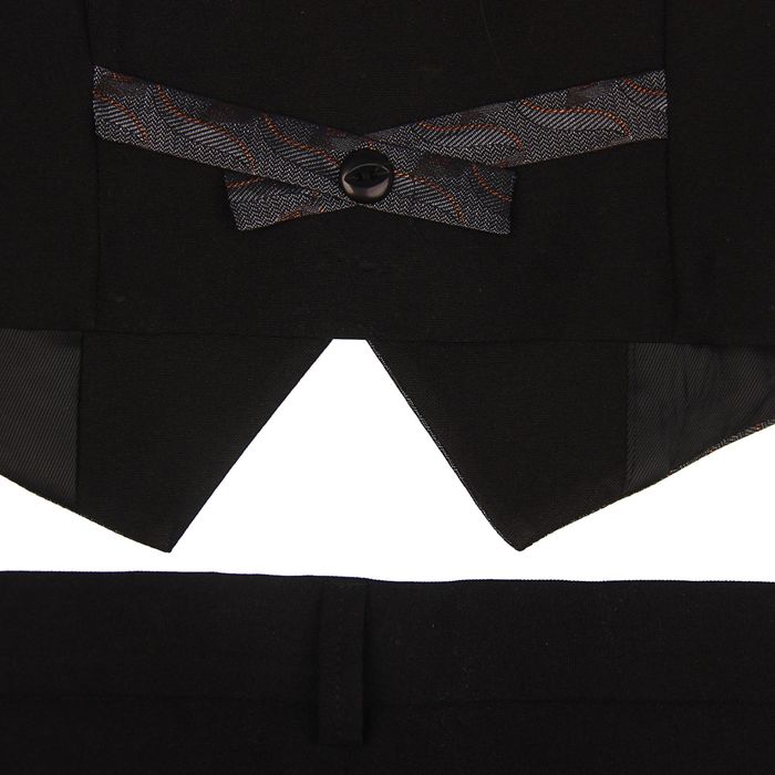 Костюм для мальчика, рост 104 см, цвет тёмно-серый 393