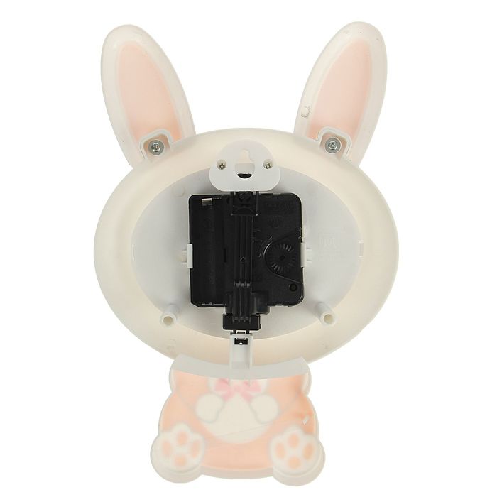 Часы настенные детские "Зайка-улыбайка"