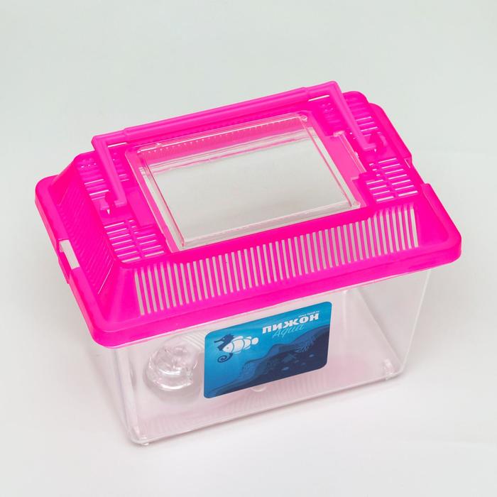 Переноска прямоугольная, 17,6 х 11,2 х 13 см, микс цветов