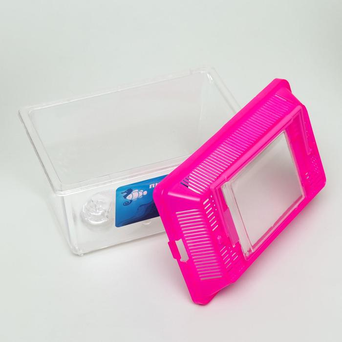 Переноска прямоугольная, 17,6 х 11,2 х 13 см, микс цветов