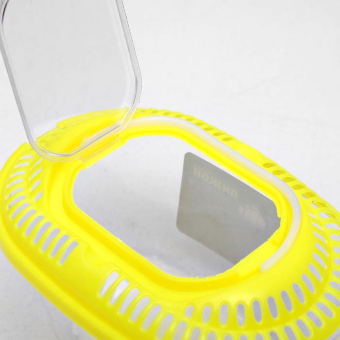 Переноска овальная, 19 х 12,8 х 11,3 см, микс цветов