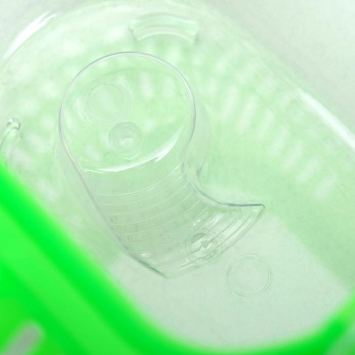 Переноска овальная, 23 х 15 х 12,5 см, микс цветов