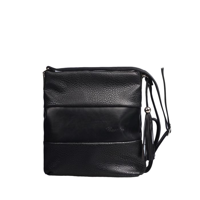 Сумка женская на молнии, 1 отдел, наружный карман, цвет чёрный крокодил