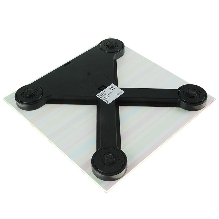 Весы напольные Irit IR-7249, электронные, до 180 кг, ЖК-дисплей, "полоски"