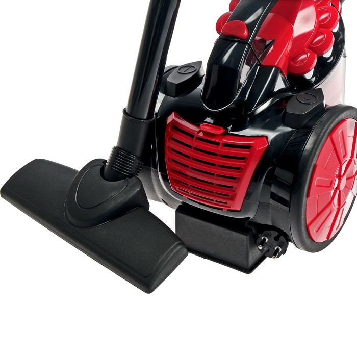 Пылесос LIRA LR 1004, 2200 Вт, мощность всасывания 350 Вт, 2 л, красный