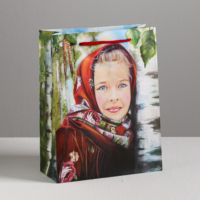 Пакет ламинированный вертикальный «Светлая радость», MS 18 × 23 × 8 см