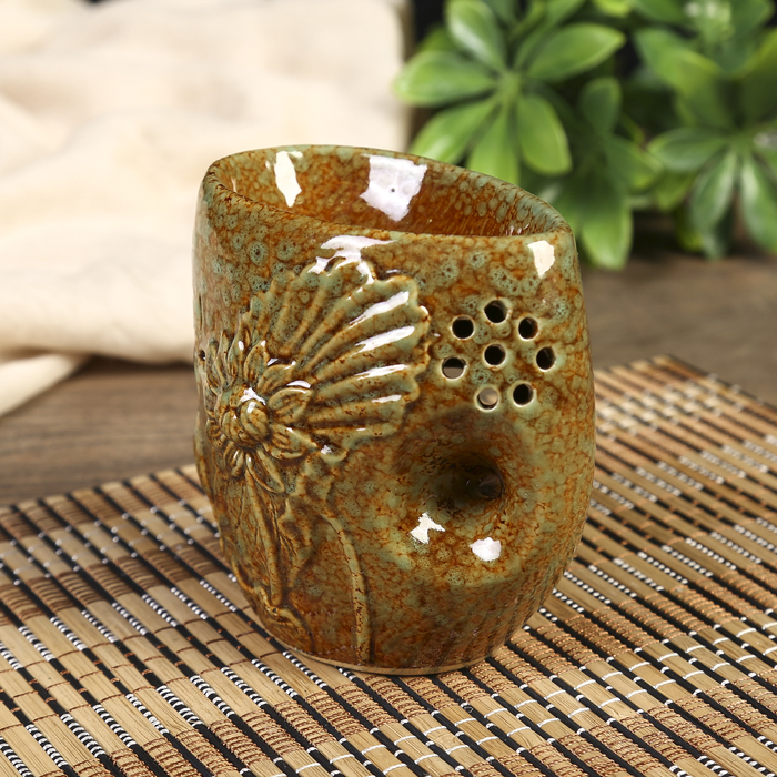 Аромалампа керамика "Лотос" МИКС 10х9,5х6 см