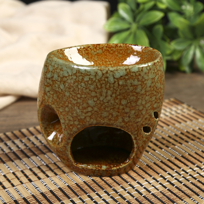 Аромалампа керамика "Лотос" МИКС 10х9,5х6 см