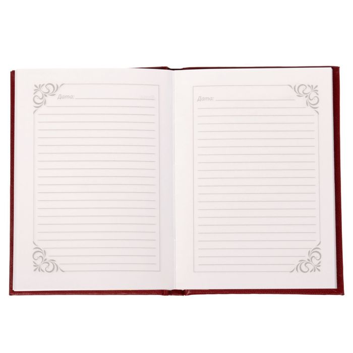 Ежедневник "С 8 марта!", А6, 80 листов, экокожа