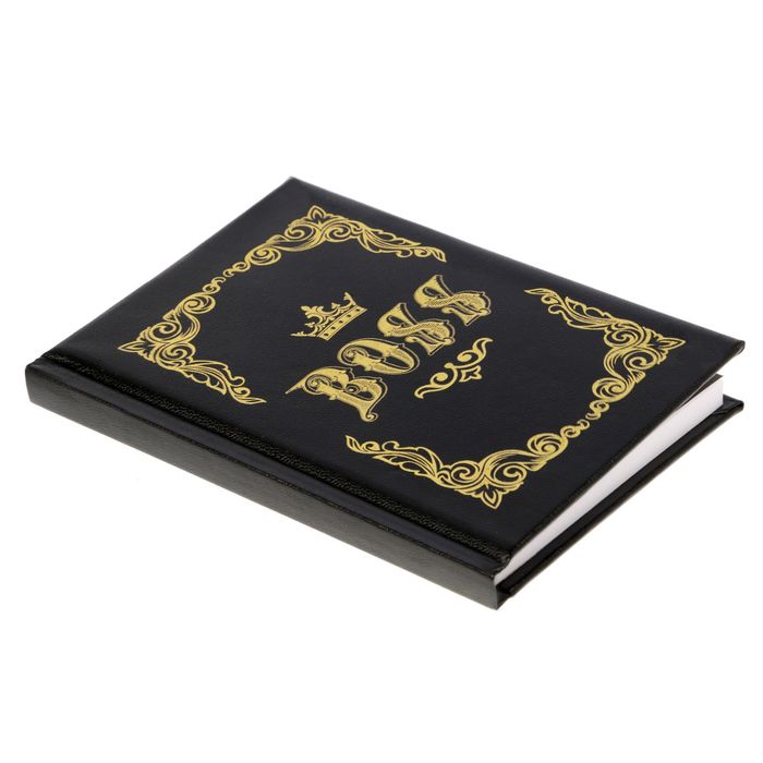 Ежедневник "Босс", А6, 80 листов, экокожа