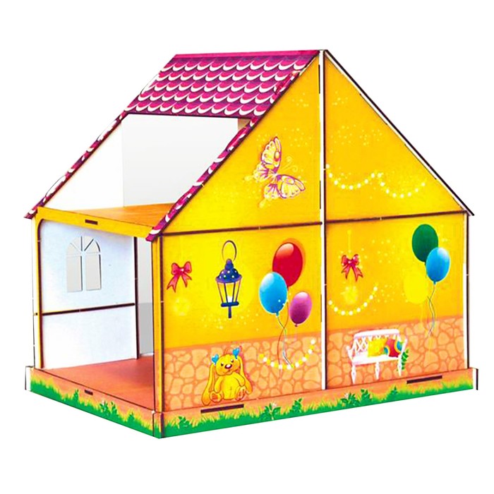 Кукольный домик "Девичник" цветной