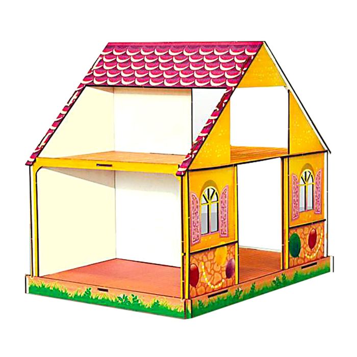 Кукольный домик "Девичник" цветной