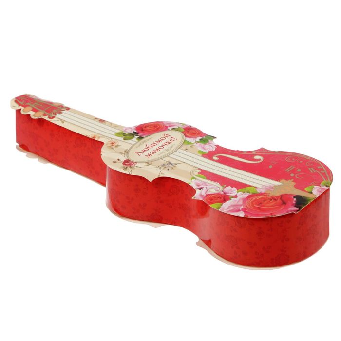 Мыльные лепестки в коробке-скрпике "Любимой мамочке!", 7 шт.