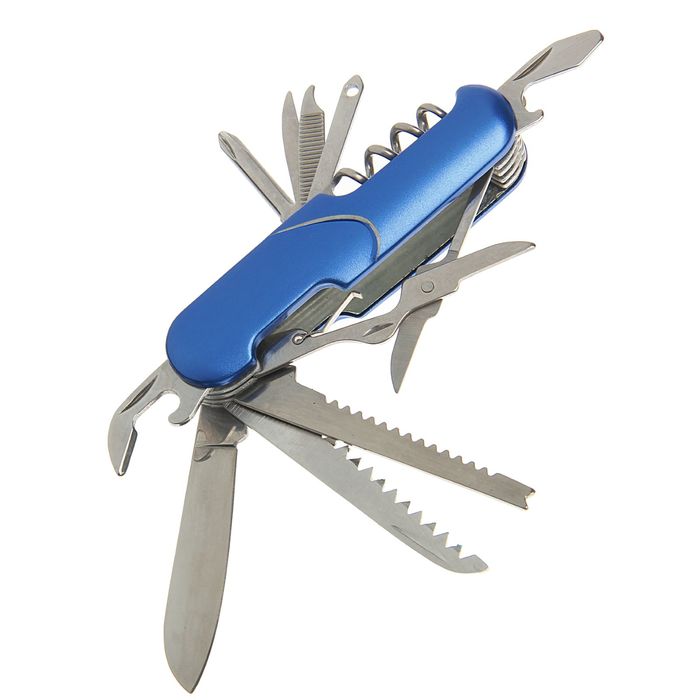 Нож многофункциональный 11 в 1 "Галочка", рукоять микс