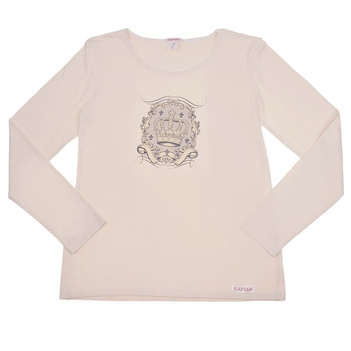 Джемпер женский KAFTAN "Королевская", размер 2XL(52), 100% хлопок