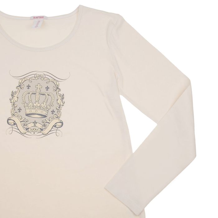 Джемпер женский KAFTAN "Королевская", размер 2XL(52), 100% хлопок